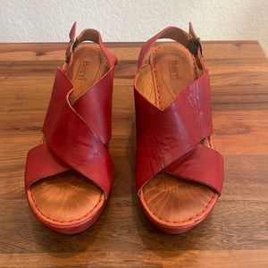 Born platform sandals